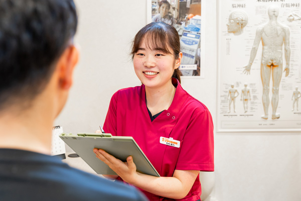 問診の様子