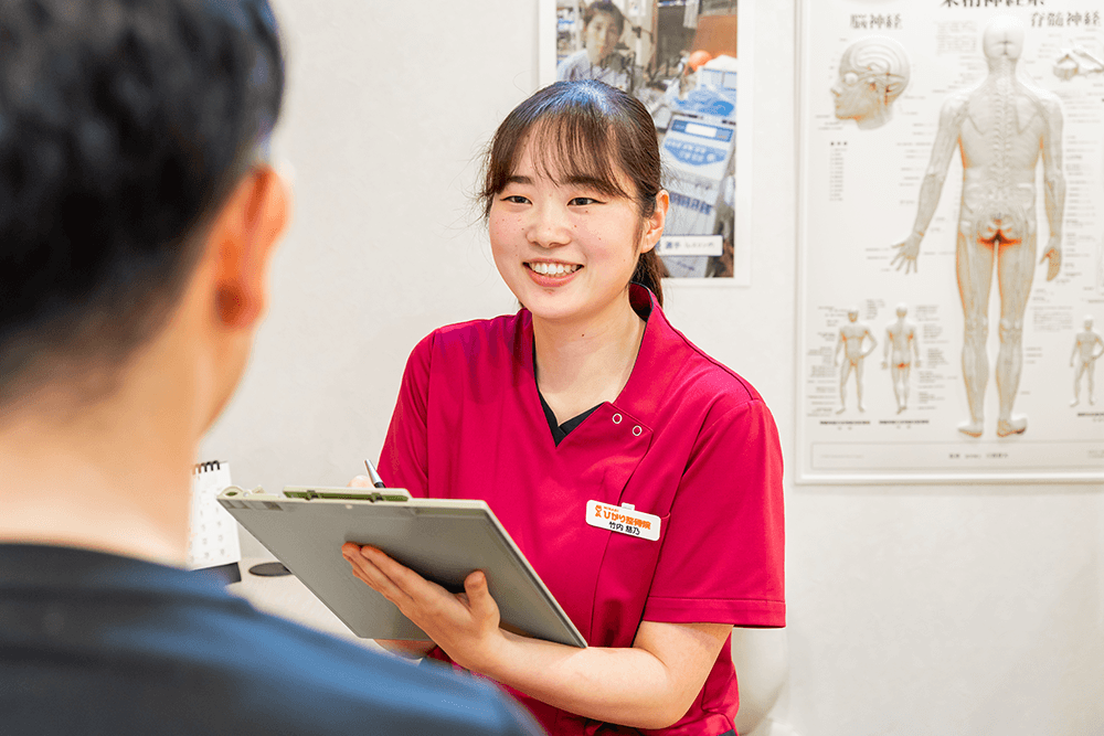 対面サポートの様子